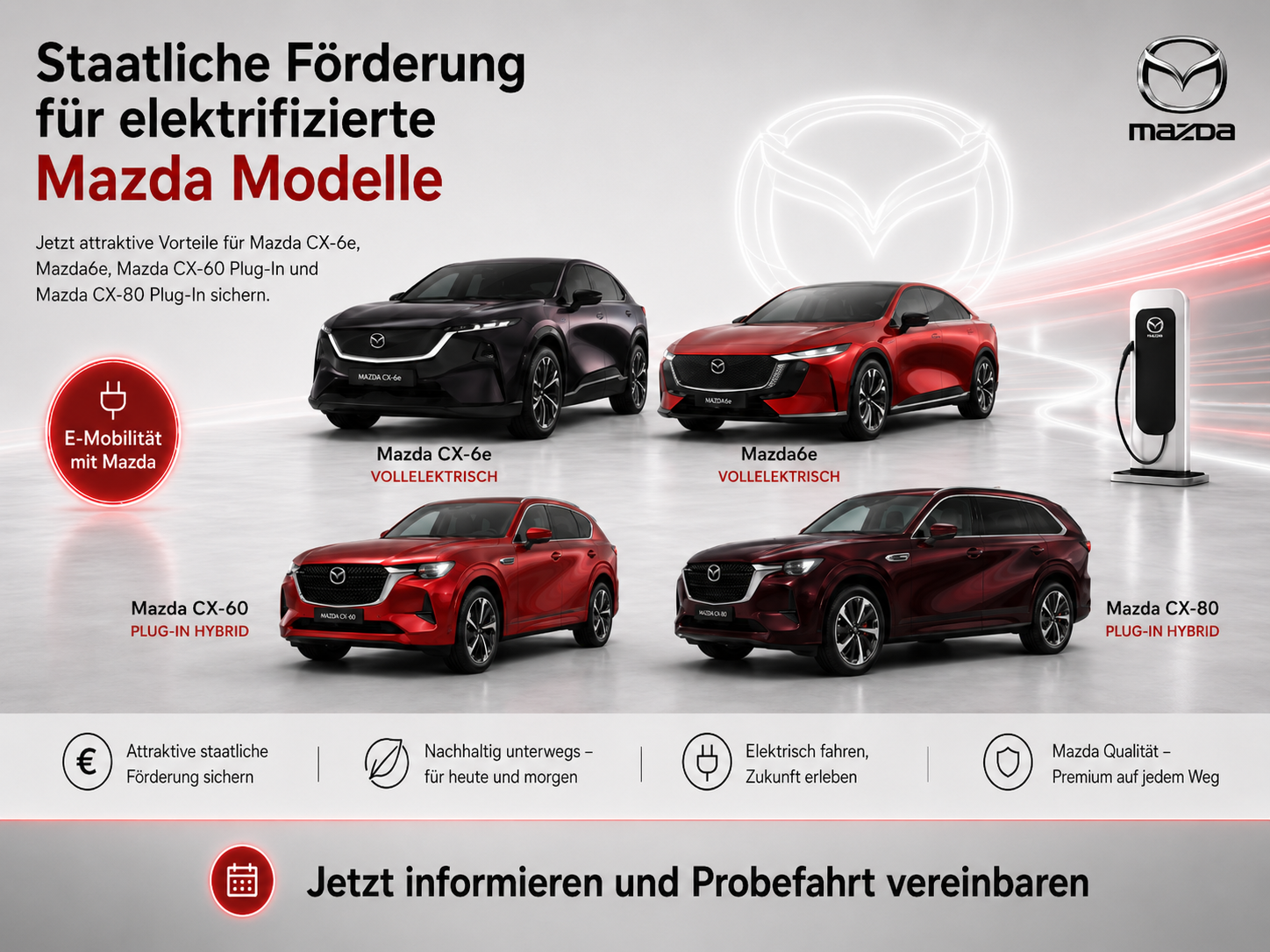 Mazda E-Auto-Förderung