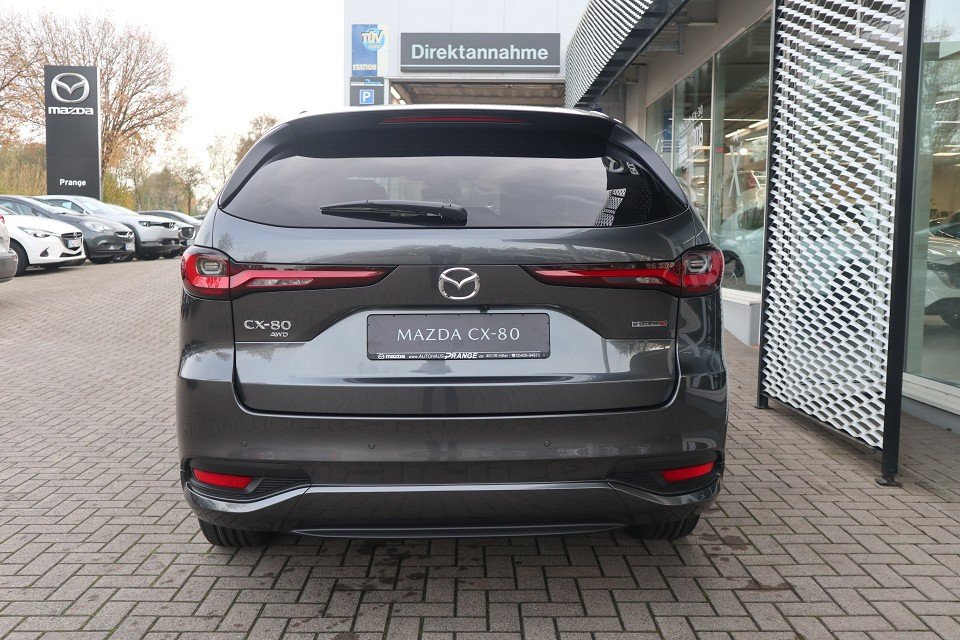 Fahrzeugabbildung Mazda CX-80 2026 D-254 AWD AT Homura Plus 7-Sitzer *Sofort*Aktion* PANO Leder el.Sitzv. 360° BOSE MATRIX