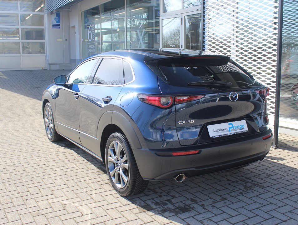 Fahrzeugabbildung Mazda CX-30 X-186 AT Takumi SUNR *Aktion* Allwetter Leder el.Sitz 360° BOSE MATRIX