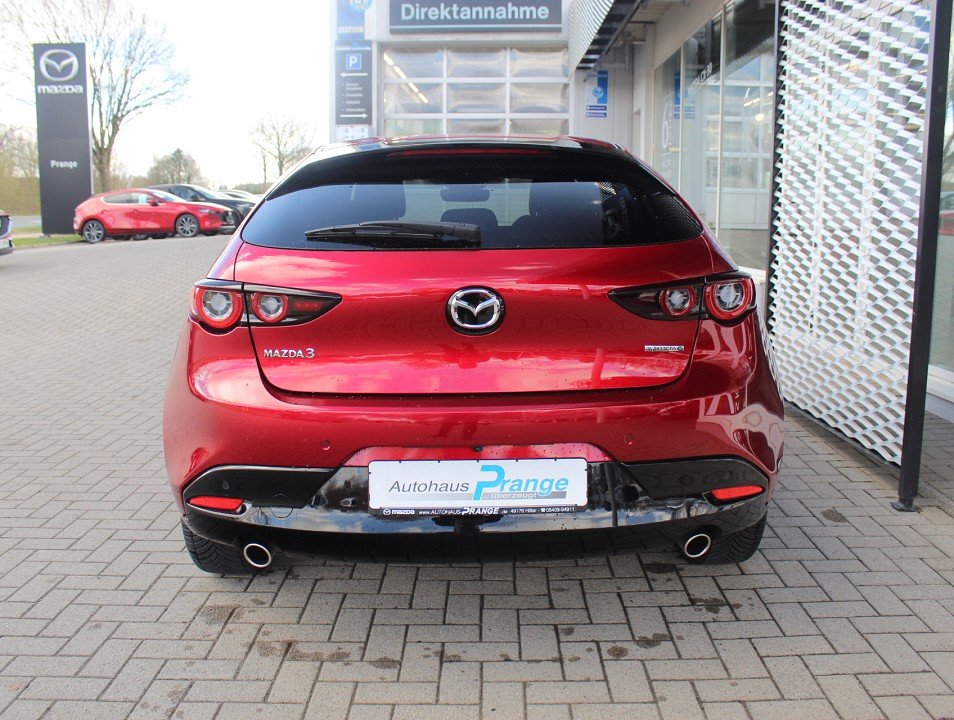 Fahrzeugabbildung Mazda 3 M-Hybrid G-140 Exclusive-Line *Aktion* Allwetter NAVI 360° MATRIX BOSE LogIn