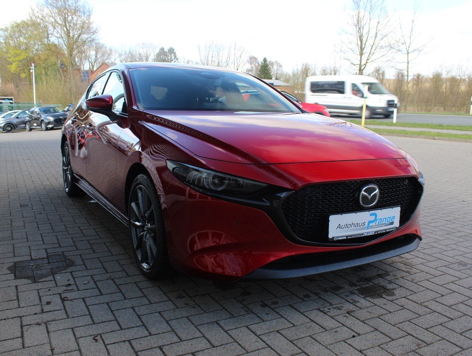Fahrzeugabbildung Mazda 3 M-Hybrid G-140 Exclusive-Line *Aktion* Allwetter NAVI 360° MATRIX BOSE LogIn