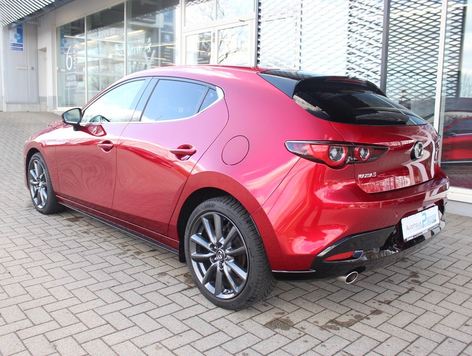 Fahrzeugabbildung Mazda 3 M-Hybrid G-140 Exclusive-Line *Aktion* Allwetter NAVI 360° MATRIX BOSE LogIn