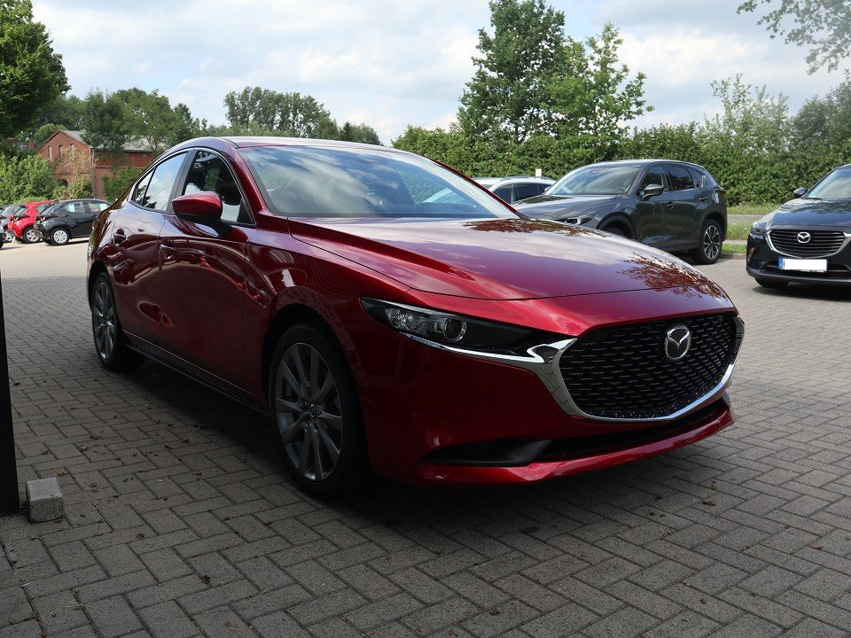 Fahrzeugabbildung Mazda 3 FB 2027 M-Hybrid G-140 Exclusive-Line *Aktion* NAVI ACAA SHZ HUD 360° MATRIX BOSE