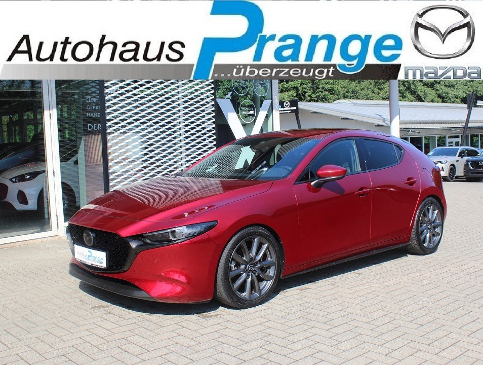 Mazda 3 G-122 Selection LEDER ACT DES BOSE *Zubehör* Sportlich MATRIX 360° LogIn SHZ LHZ